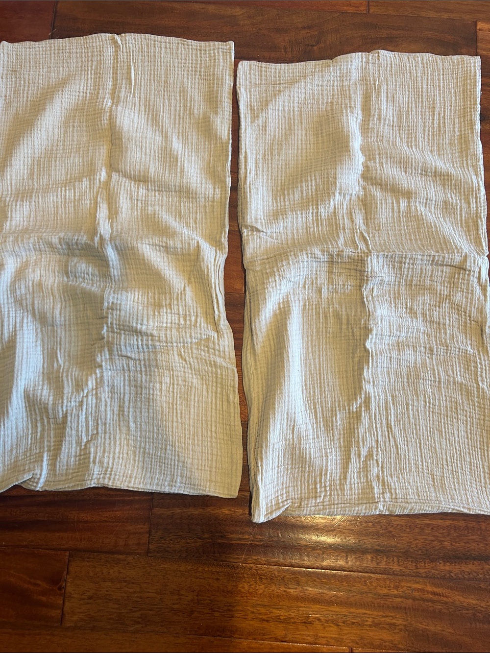Quince Cotton Gauze King Size Set of Two Dune Pillow Shams